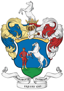 A Fáy család címere