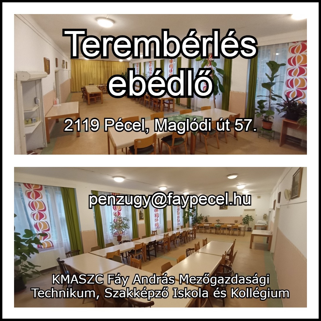 Terembérlés – ebédlő