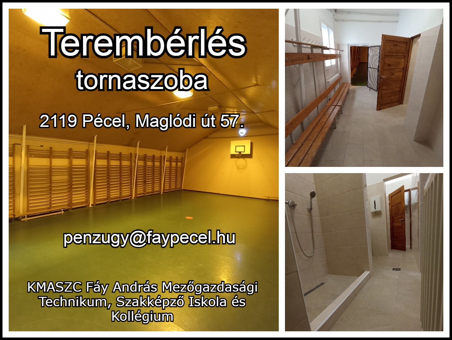 Terembérlés – tornaszoba